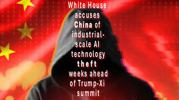 China industrial-scale AI technology theft